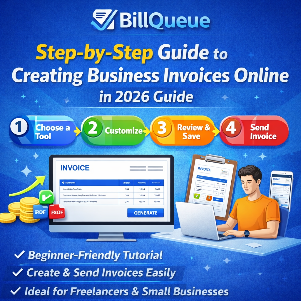 Step-by-Step Guide to Creating Business Invoices Online in 2026 Guide